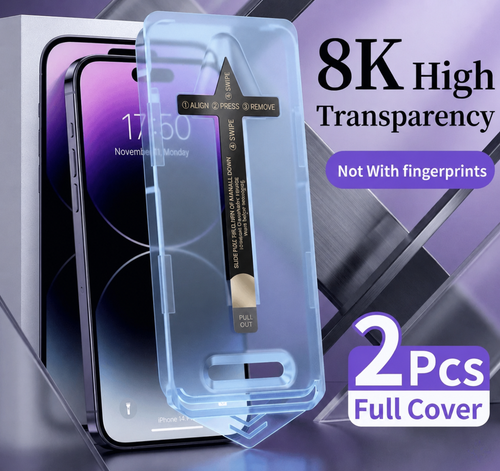 🔥Last Day Sale 49% Off📱2026 New Invisible Screen Protector For iphone-Easy Installation